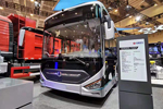 跨国公司领导人峰会|中通氢燃料电池公交新造型亮相，频频抢镜！