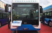 中植12米氢燃料电池客车