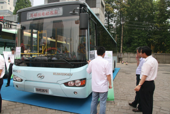 海格混合动力公交客车KLQ6129GHE1