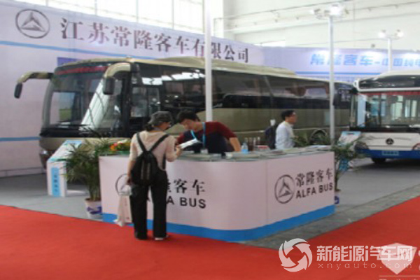 常隆新能源客车闪耀北京国际道路运输展