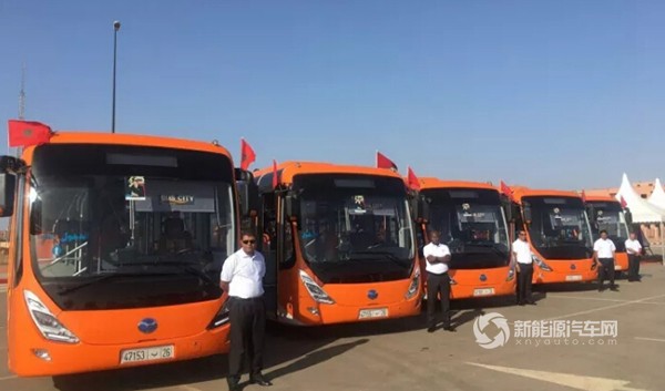 国庆献礼|摩洛哥首条纯电动BRT系统，中国造