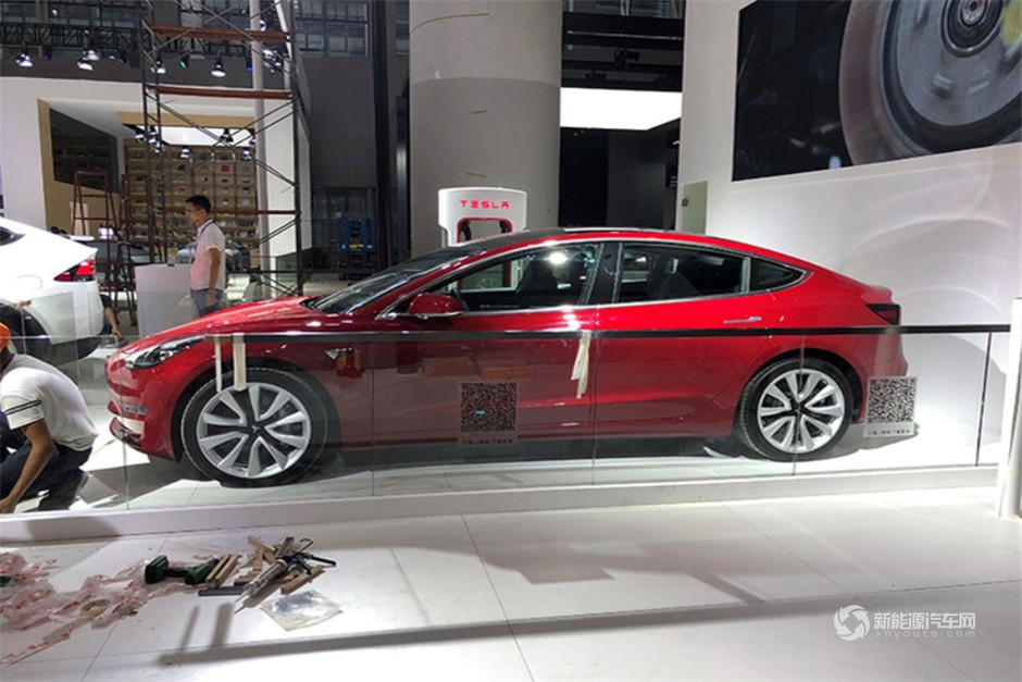 2018广州车展探馆： 特斯拉Model 3