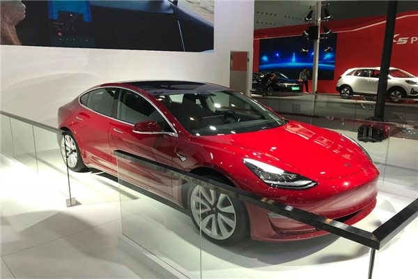 2018广州车展探馆： 特斯拉Model 3