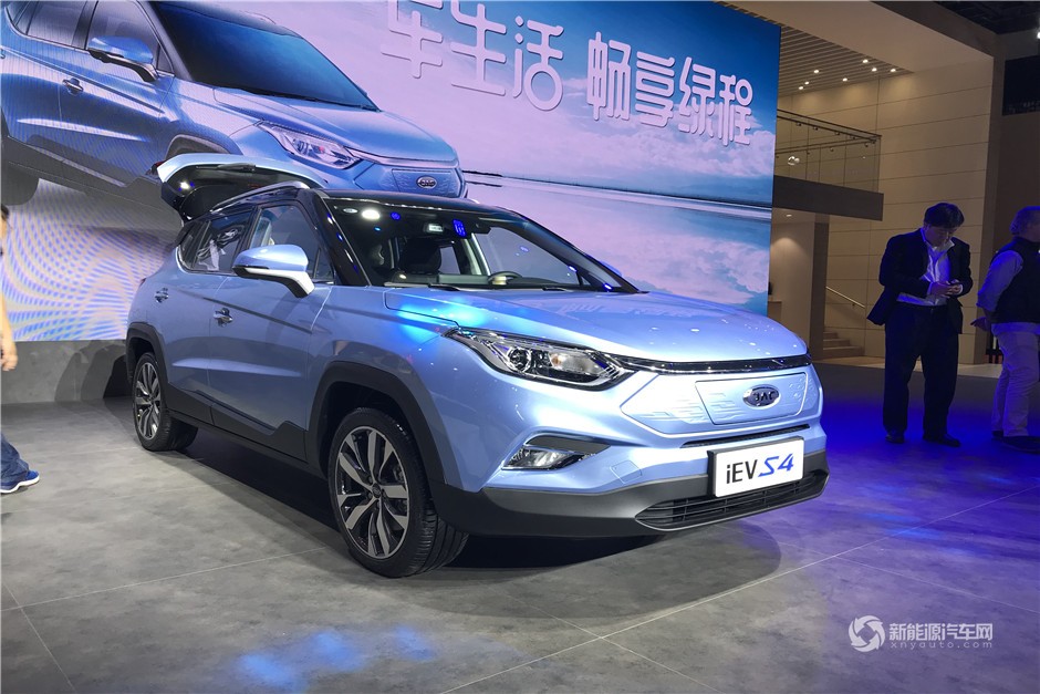 江淮iEVS4正式上市 补贴后售12.95万起