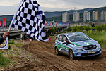 第六届环青海湖(国际)电动汽车挑战赛-短道拉力赛举行：泥泞中纵横驰骋！
