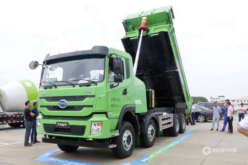 比亚迪T10ZT 31T 8X4 5.6米纯电动自卸车(BYD3310EH9BEV)