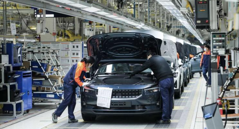 对标特斯 Polestar 2开始正式生产