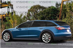 特斯拉Model 3旅行版渲染图 也许比Model Y更实用