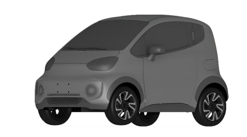众泰全新微型纯电动车专利图 定位入门级