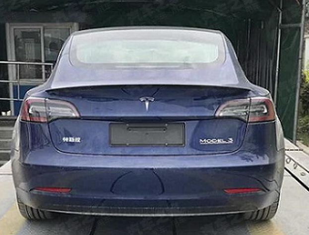 或提前交付 国产Model 3高性能版申报图