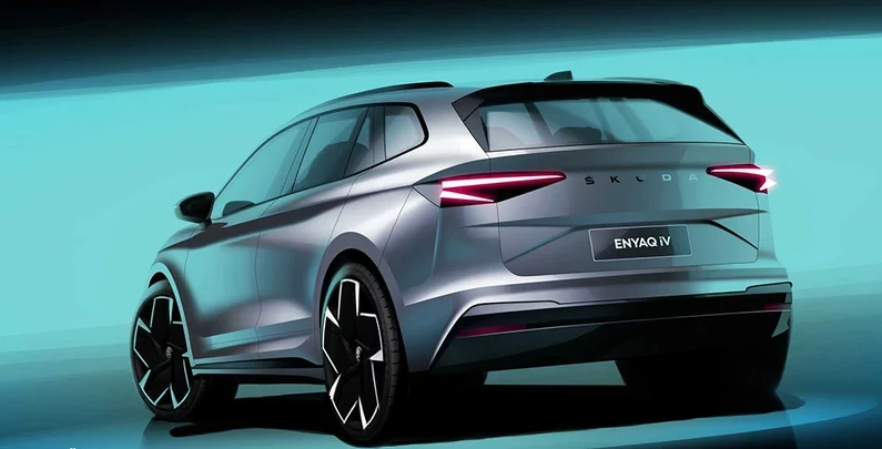 9月1日首发 斯柯达首款纯电SUV Enyaq外观曝光