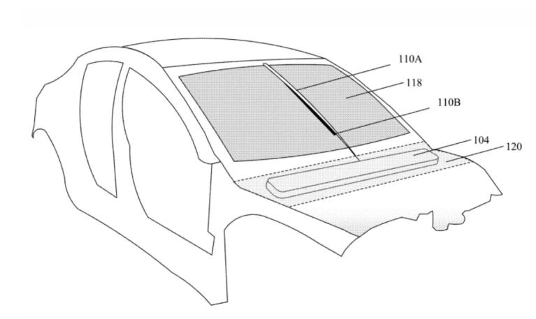 新专利或适配Cybertruck 磁悬浮雨刮器?
