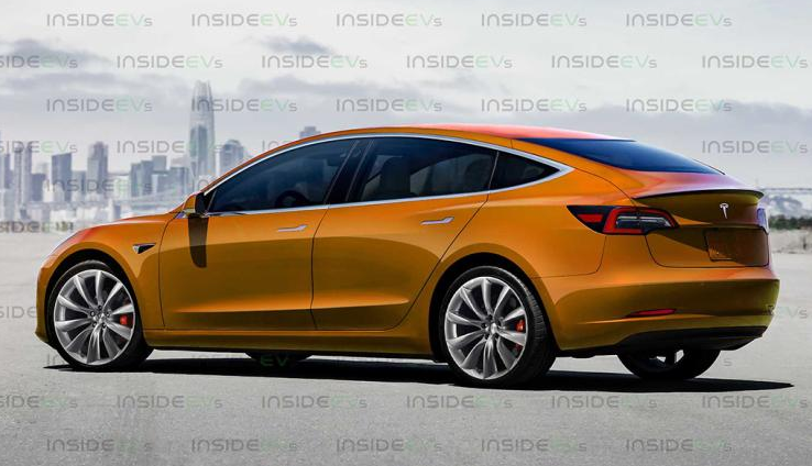 特斯拉入门车型假想图 定位低于Model 3