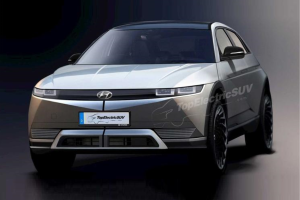 IONIQ 5渲染图曝光 有望2021下半年上市