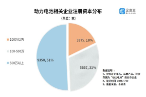 2020年新增企业增长66.1% 动力电池疯长