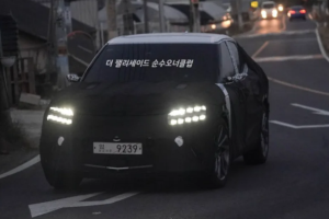 捷尼赛思JW最新谍照 新车定位紧凑级纯电SUV