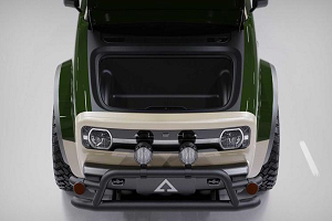 纯电动SUV Alpha Jax亮相 外观极为复古