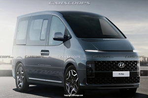 将推出插混版车型 全新现代H-1 MPV渲染图曝光