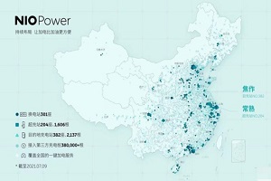 2025年全球将落成4000座换电站 蔚来发布未来补能规划