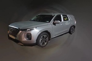 定位纯电SUV 疑似现代IONIQ 7谍照