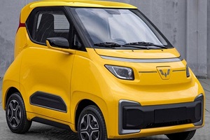 定位两座微型纯电动车 五菱NANOEV于天津车展首发