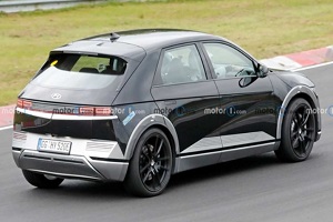 现代Ioniq 5 N纽博格林测试实车曝光 将于2022年亮相