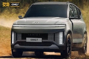E-GMP平台打造 现代IONIQ 7最新渲染图