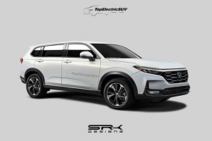 继续提供混动和插混版车型 全新本田CR-V假想图曝光