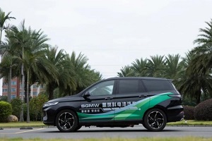 系统最大功率140kW 上汽通用五菱氢能源试制车亮相