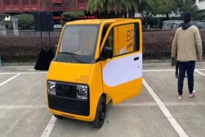 五菱E10 Express纯电动车曝光 有望取代电动三轮车