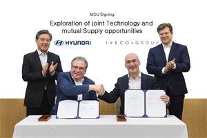 共同探索未来合作之路 Iveco Group 和现代汽车签署谅解备忘录
