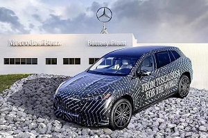 奔驰EQS SUV将在2022年4月19日全球首发