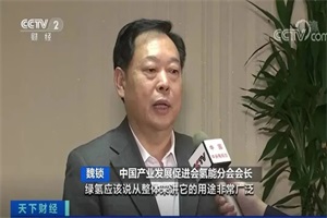 中国产业发展促进会|魏锁：​氢能利用安全可控，用途广泛