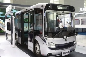 集智慧、舒适、安全于一体 中车电动无人驾驶微循环巴士小V发布