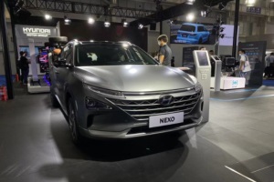 搭载位氢燃料电池系统 现代Nexo中国版实车亮相