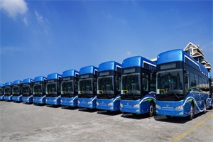 金旅百辆氢电公交车陆续交付 助力淄博打造国家燃料电池汽车示范市