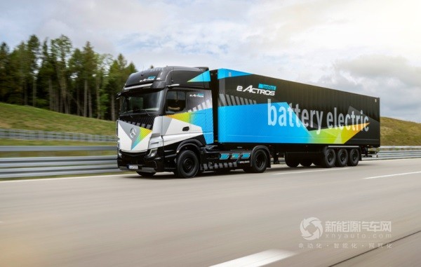 奔驰eActros Longhaul