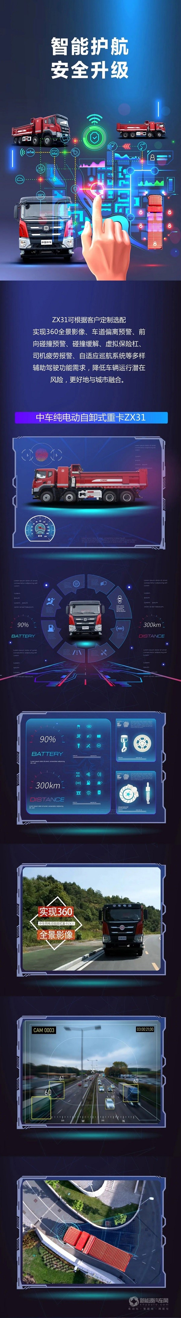 中车ZX31自卸车