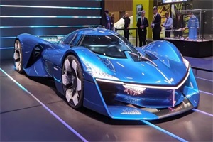 采用氢电驱动 雷诺Alpine Alpenglow概念车亮相2022巴黎车展
