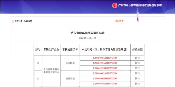 五菱星辰混动版