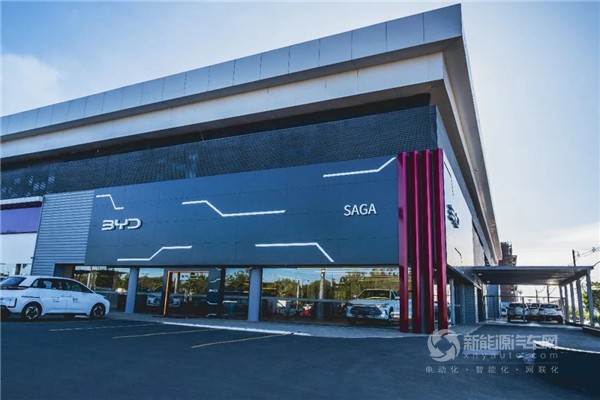 首家门店建成！比亚迪与巴西最大汽车经销商Saga集团合作 