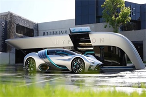 支持XP-1氢电超跑 Hyperion Motors 计划部署移动加氢站