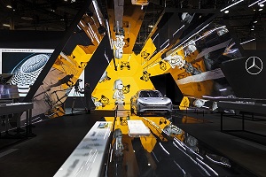 梅赛德斯-奔驰携众多科技成果亮相2023年国际消费电子展