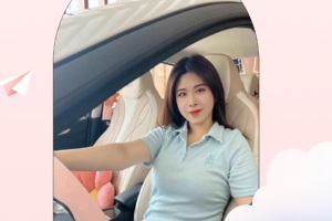 思皓花仙子请你高调一点OK?美女提车日志分享!