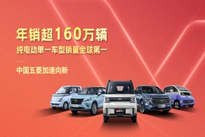 纯电动单一车型销量全球第一，中国五菱向新而行
