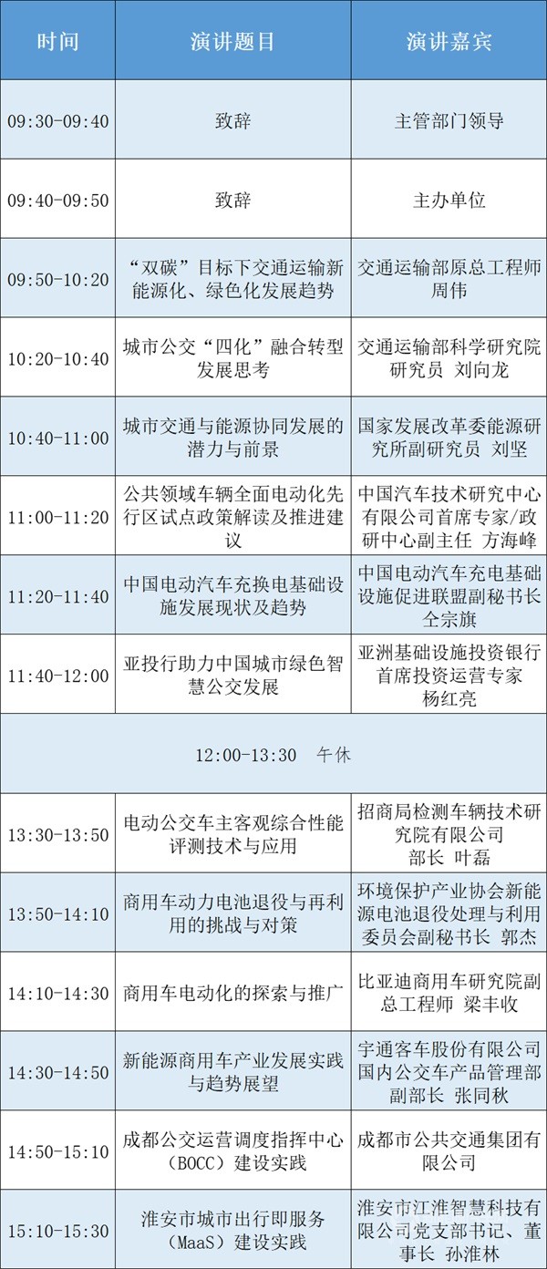 道路运输车辆展 绿色智慧城市交通研讨会