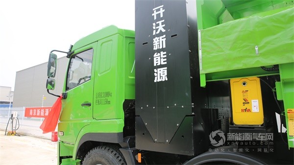 开沃汽车集团换电渣土车