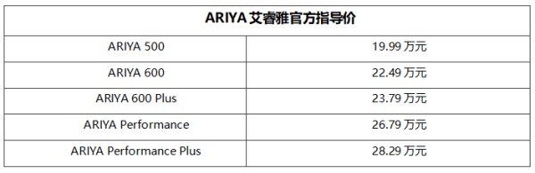 ARIYA艾睿雅