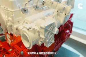 针对中国重卡工况定制开发 康明斯15L氢内燃机顺利点火