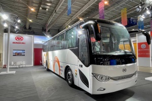 贡献“中国力量” 安凯客车亮相第十四届中国—东北亚博览会